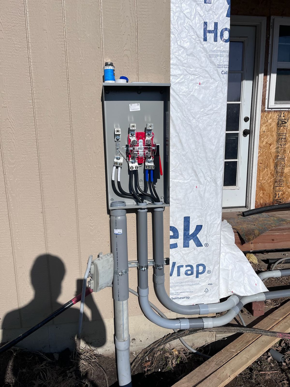 Electrical panel and disconnect