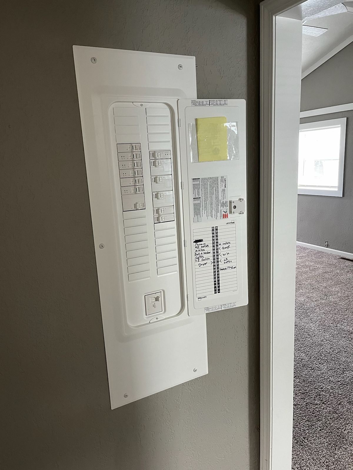 Panel circuit directory